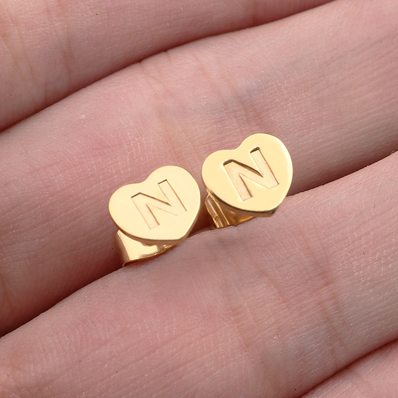 *RTS Initial Heart Studs*
