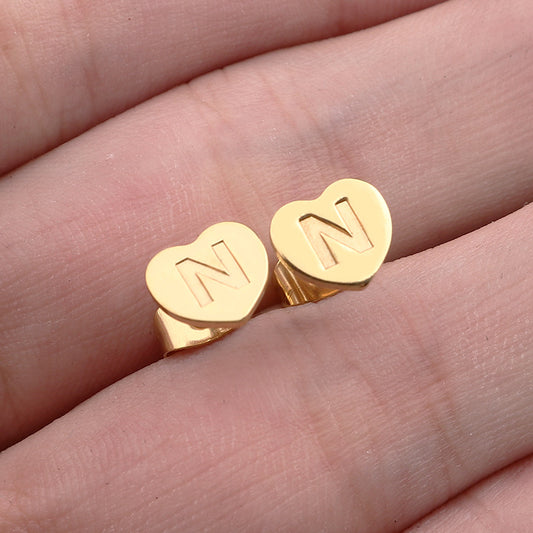 *RTS Initial Heart Studs*