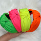 *RTS* Neon Knotted Headbands