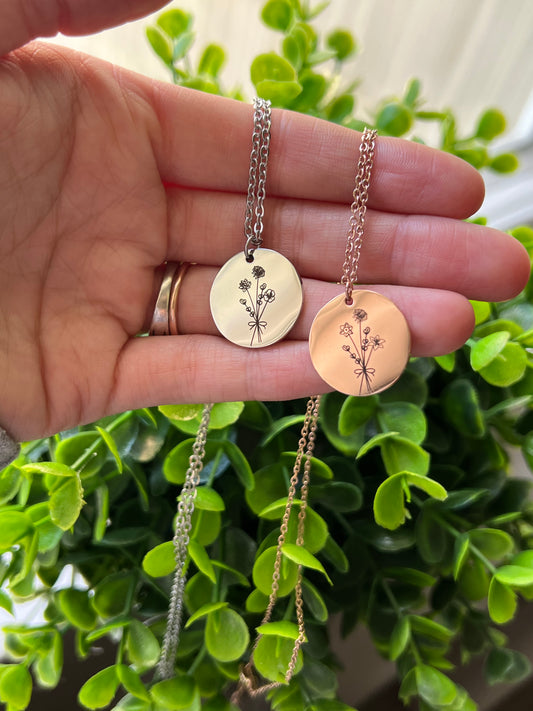 RERUN: OG Birth Flower Necklace