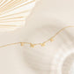 Spaced Letter Stainless Steel Necklace